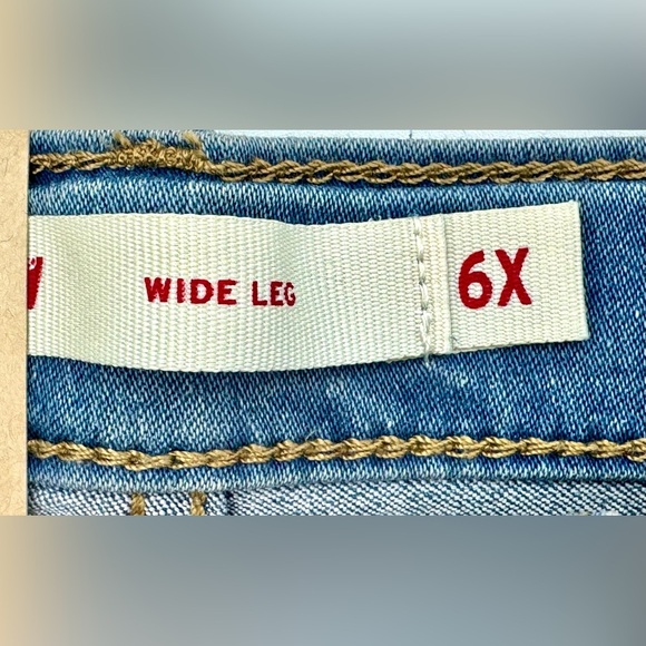 Levi's NWT Sz 6X Blue Denim Jeans - Picture 5 of 7